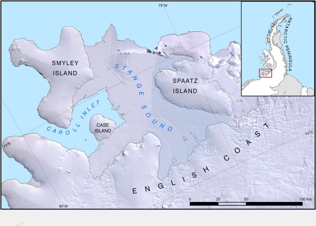 Map of English Coast