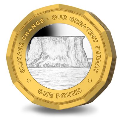 Climate Change Coin 2020 British Antarctic Territory