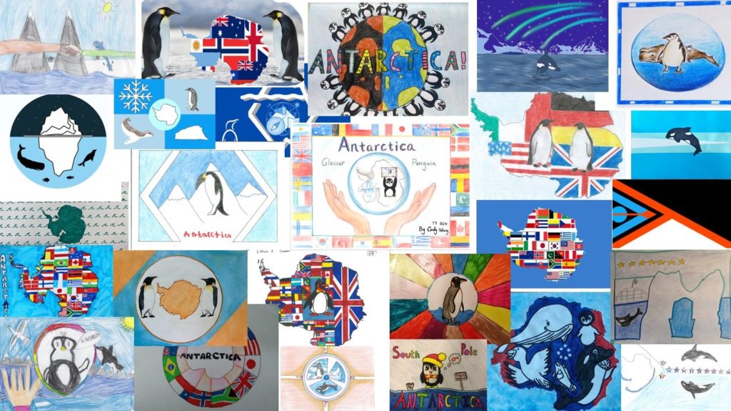 UKPN Antarctic Flags - Flag designs.